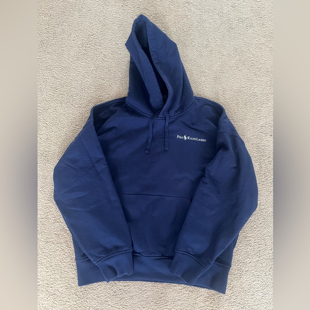 Polo by Ralph Lauren Men's Deep Blue Hoodie